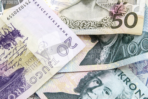 Image of Swedish currency 