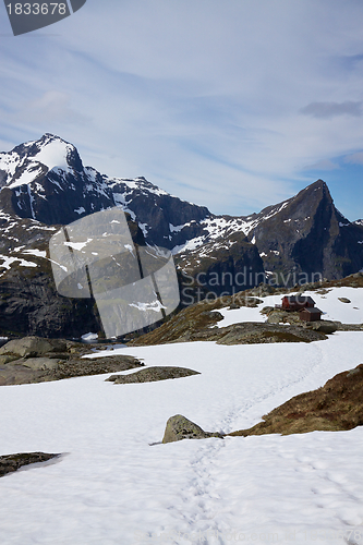 Image of Peaks on Lofoten islands