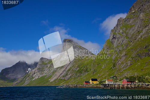 Image of Fjord on Lofoten islands