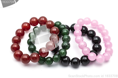 Image of Colorful Bead Bracelets
