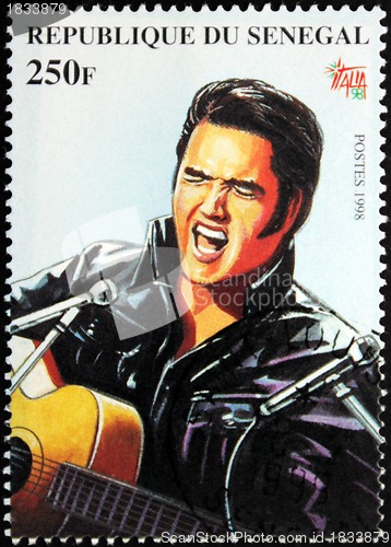 Image of Presley - Senegal Stamp#3