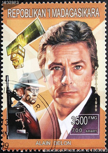 Image of Alain Delon Stamp