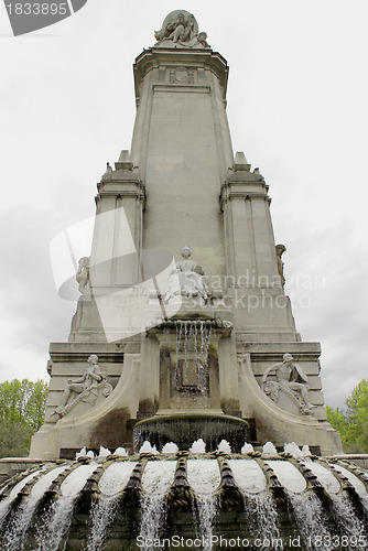 Image of Cervantes monument