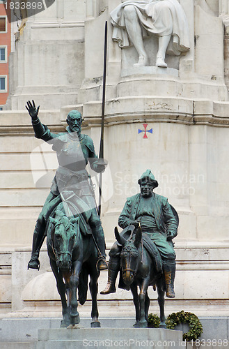 Image of Cervantes monument