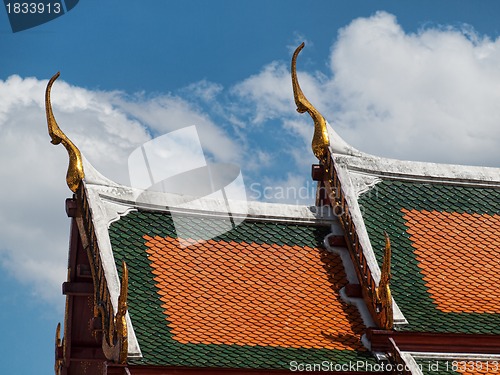 Image of Thai temple in Bangkok