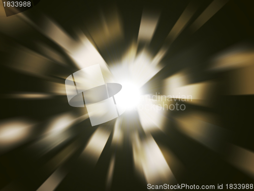 Image of light burst