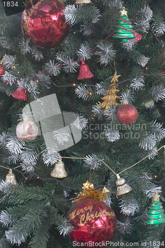 Image of Christmas baubles