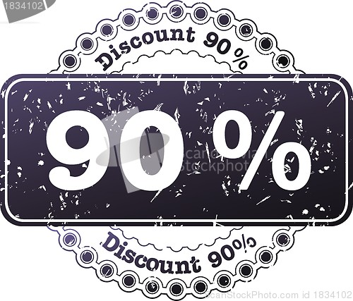 Image of Stamp Discount ninety percent