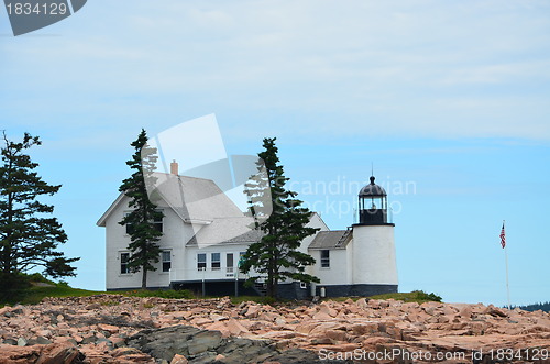 Image of White lighthouse