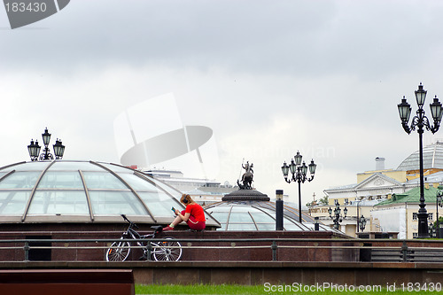 Image of Moscow, Russia, Manezhnaya Square