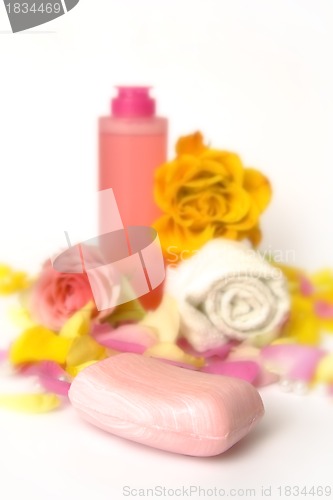 Image of Pink cosmetics