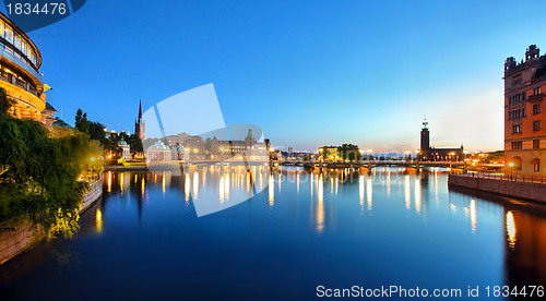 Image of 	Stockholm Cityscape
