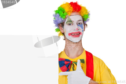 Image of Advertising clown
