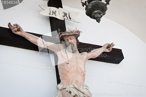 Image of Crucifixed Jesus statue