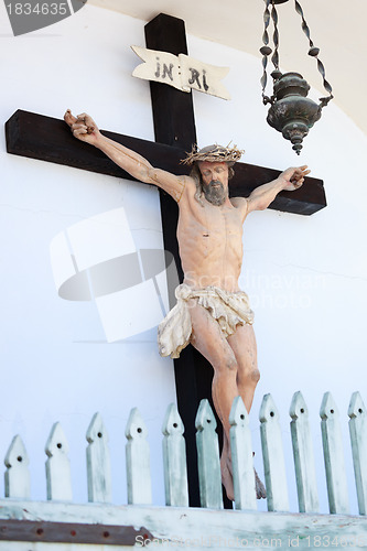 Image of Crucifixed Jesus statue