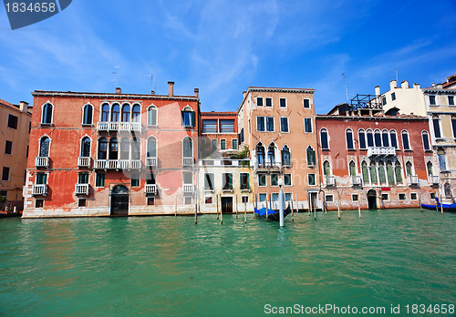 Image of Colorful venetian houses