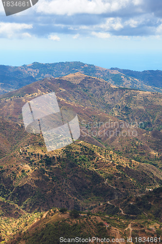 Image of Calabrian hills near Bova