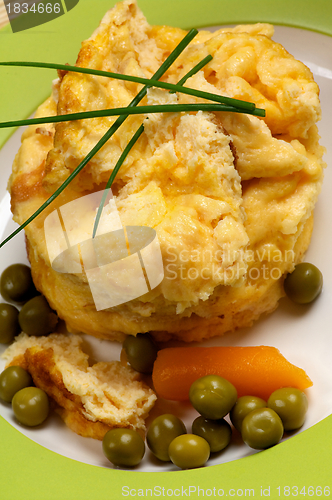 Image of Omelet with Green Peas