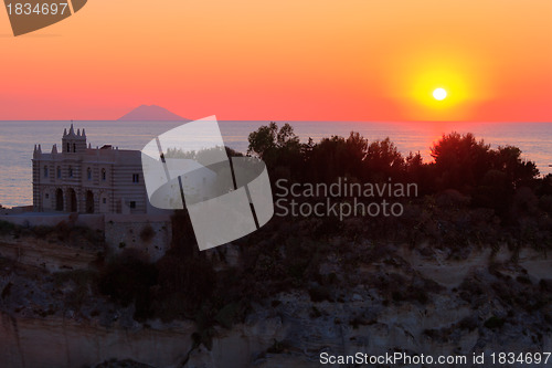 Image of Sunset in Tropea