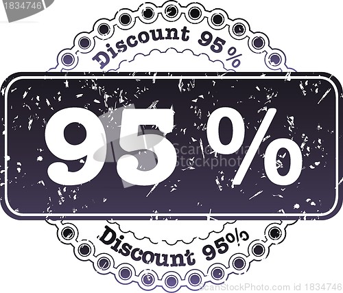 Image of Stamp Discount ninety five percent