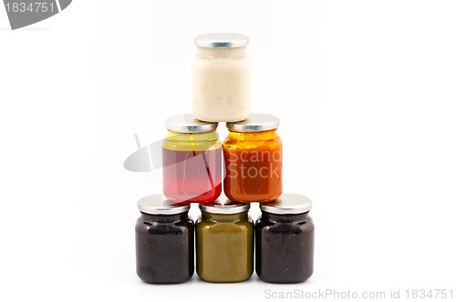 Image of Homemade marmelade pile