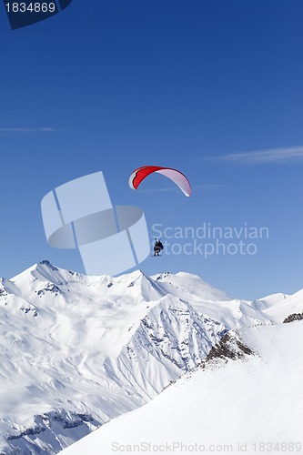 Image of Speed riding in high mountains