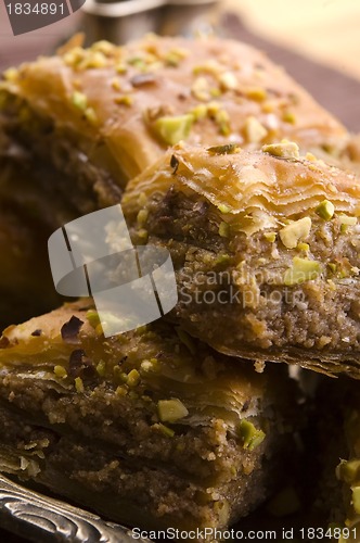 Image of Baklava - traditional middle east sweet desert