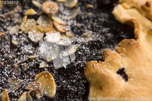 Image of Homemade tart with berry fruits