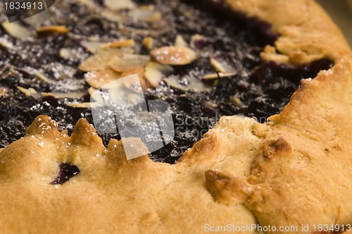 Image of Homemade tart with berry fruits