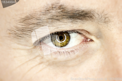 Image of male eye