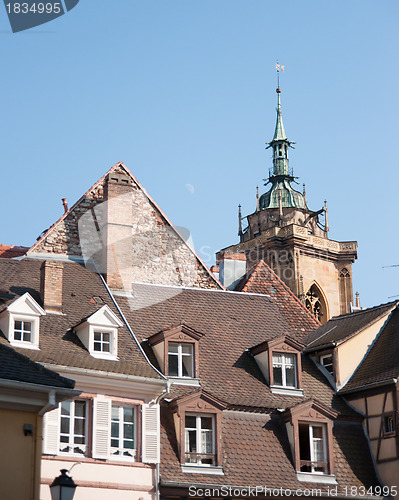 Image of Colmar romantic town in Alsace