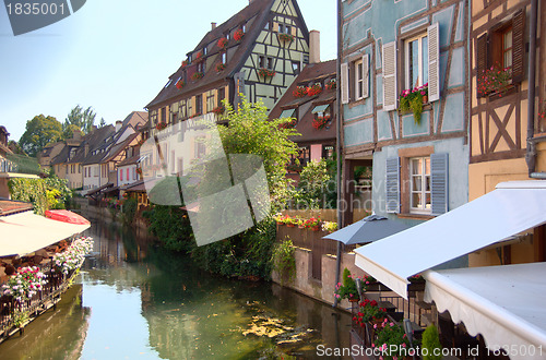 Image of Colmar romantic town in Alsace