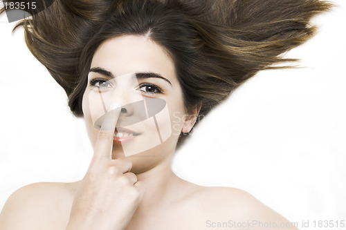 Image of Touching the nose