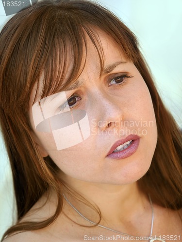 Image of Upset woman