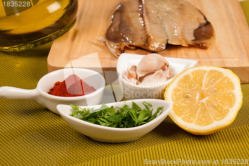 Image of Marinating fish