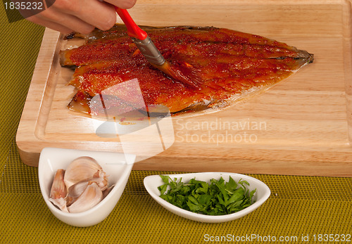 Image of Preparing fish