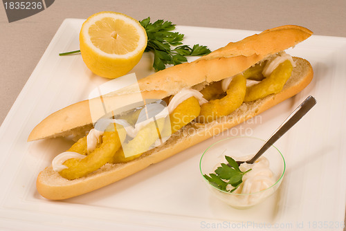 Image of Squid bocadillo