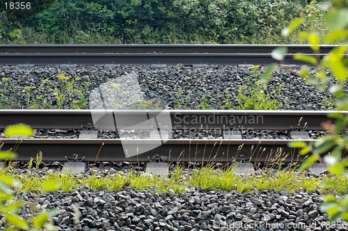 Image of Danish Railroad tracks