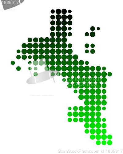 Image of Map of Mahe