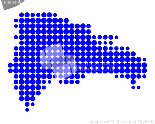 Image of Map of Dominican Republic