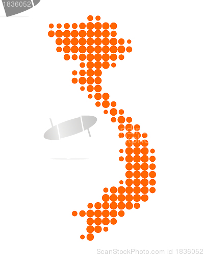 Image of Map of Vietnam