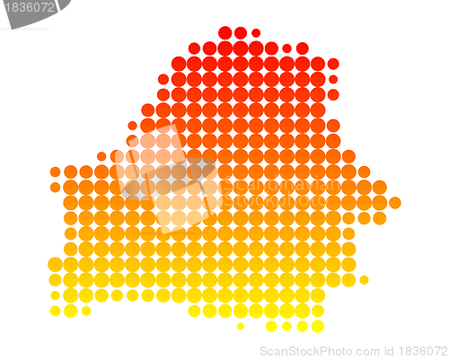 Image of Map of Belarus