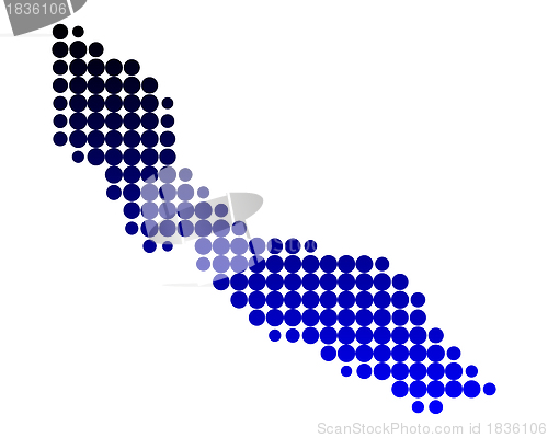 Image of Map of Curacao