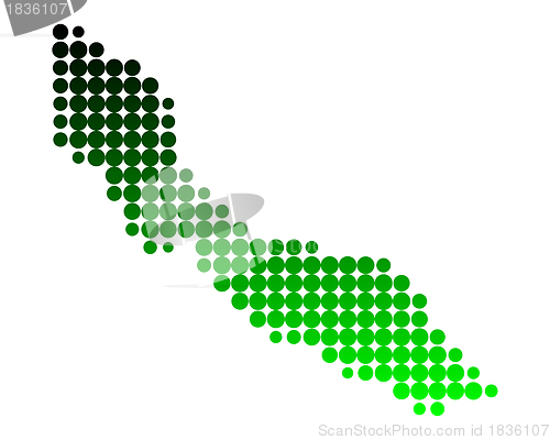 Image of Map of Curacao