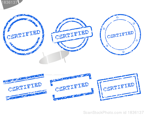 Image of Certified stamps