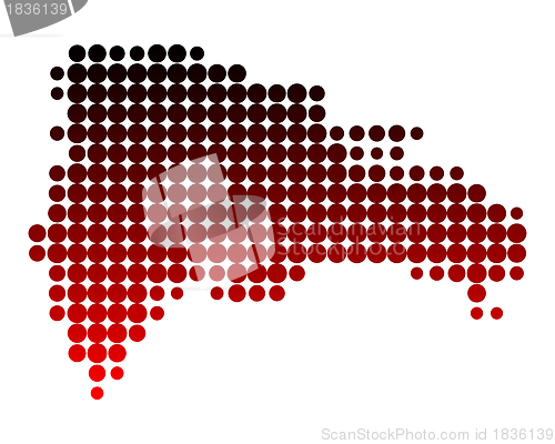 Image of Map of Dominican Republic