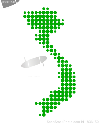 Image of Map of Vietnam