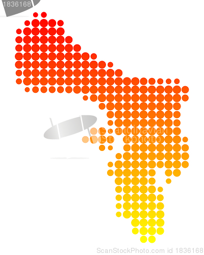 Image of Map of Bonaire