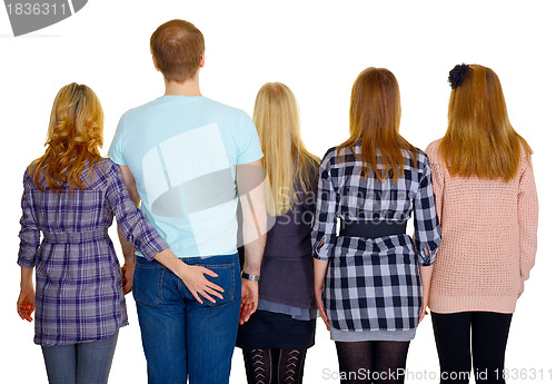Image of Family - rear view