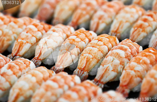 Image of Japanese cuisine - shrimp sushi